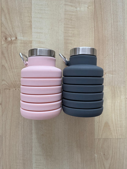 Faltbare Silikonflasche, 500ml, BPA frei