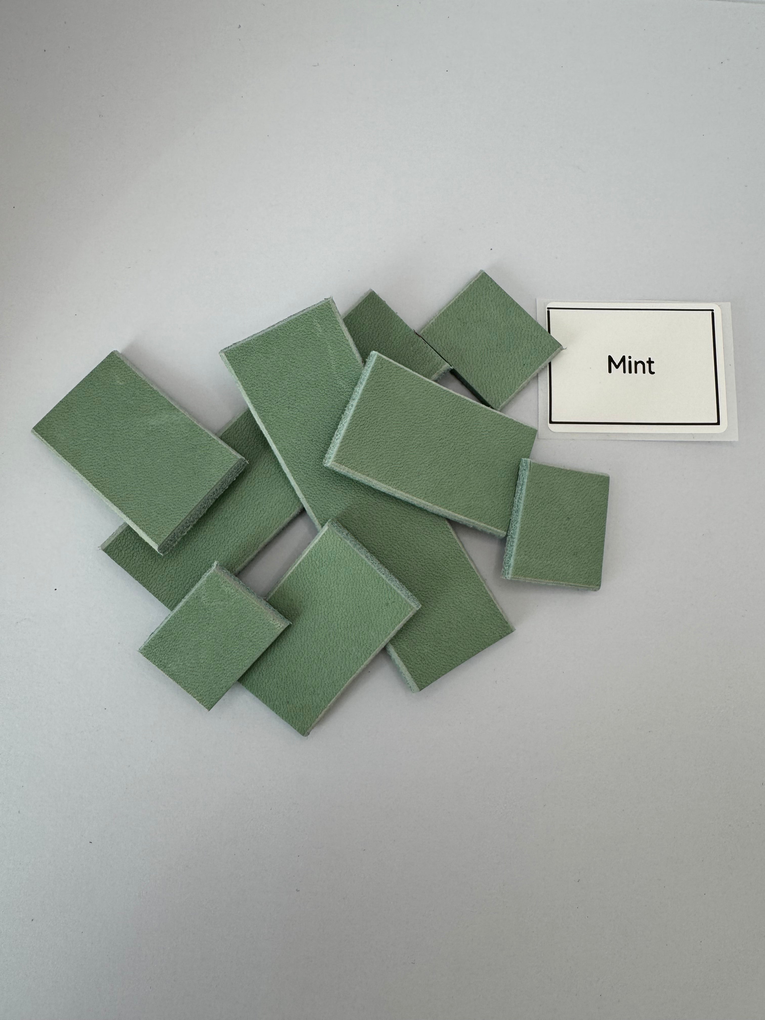 Suchgegenstand Fettleder 8-teilig in Mint